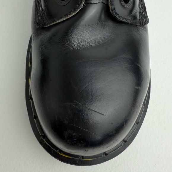 Vintage Dr. Martens 1919 England Black Holy Grail Envy Quad Platform Boots UK 6 - Picture 9 of 17